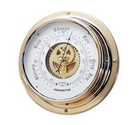 Baromètres maritimes en laiton de 180 mm de diamètre pour bateau à voile, instrument météorologique, stations météorologiques marines, baromètre