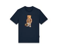BARON FILOU T-Shirt THE FIRST CLASS FLYER bleu | S