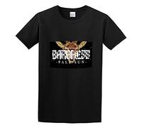 Baroness Gold and Grey Pale Sun Mens Cotton Tshirt Size S