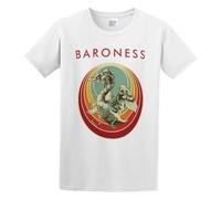 Baroness Live at Maida Vale T-Shirt Mens White Tees Unisex Shirt XXL