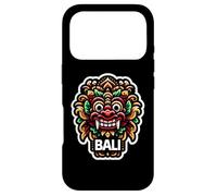 Barong Masque Facial de Bali Indonésie Mythologie Coloré Suvenir Coque pour iPhone 17 Pro