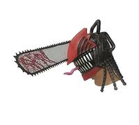 BaronHong Chainsaw Man Masque Couvre-chef, Costume De Demon Killer, Masque Denji en Latex pour Halloween Party Cosplay Costume(D,M)