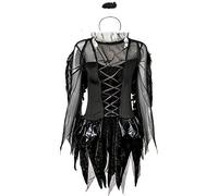 BaronHong Crossdress Homme Noir Robe Robe Drag Queens Party (Noir, L)
