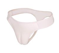 BaronHong Crossdresser String Culotte Camel Toe Cacher Gaff Shaping Slip,M,Beige