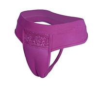 BaronHong Culotte de Culotte Camel Toe Hiding Shaf Slip pour Crossdresser Transgenre (Prune-String, S)