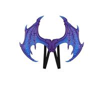 BaronHong Matériau brillant - Costume d'Halloween - Costume de cosplay - Ailes de dragon de démon - Pour adulte