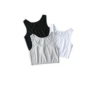 BaronHong Respirant Plat Compression Poitrine Binder pour Tomboy Trans Lesbian (3-pack, M)