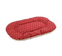 Baroni Home Coussin Rembourré pour Chien et Chat, Made in Italy, Panier Animaux Doux Double-Face, Lit pour Animal Confortable et Facile à Nettoyer, Cœurs, 62x100x9 cm (XL)