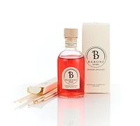 BARONI HOME Diffuseur d'huiles essentielles pour environnements, diffuseur de parfum à bâtonnets, 100 % naturel, fabriqué en Italie (100 ml, Charme spéciale)