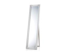 Baroni Home Montemaggi Miroir de Sol avec Inclinasion Réglable, Miroir de Chambre avec Cadre en Bois, Miroir Rectangulaire de Salon, 160x50 cm