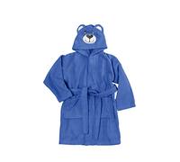 Baroni Home Peignoir Enfant avec Capuche Ourson en Eponge Absorbant, de Bain et Douche 100% Coton pour Bébé, Fille et Garçon
