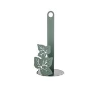 Baroni Home Porte-Essuie-Tout Décoratif en Métal avec Motif Feuille, Design Moderne pour Table et Cuisine, Ligne Edera, 15x15x33 cm