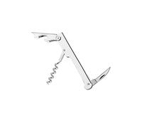 Baroni Home Tire-bouchon Serveuse à Double levier, Tire-bouchon en acier, Tire-bouchon avec couteau de sommelier, Ouvre-bouteille de vin