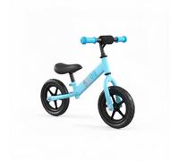 Baroni Toys Vélo sans pédales pour enfants à partir de 3 ans, Balanced Bike avec guidon et selle réglables, roues gazeuses antidérapantes, portée 45 kg, idéal pour l'équilibre et la coordination (bleu