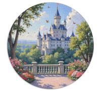 Baroque Castle Puzzle 1000 Pièces Cadeau Unique Building Jeu Éducatif Défi Jouet À De Qualité Supérieure Peinture Art pour Adultes Et Enfants À Partir De 12 Ans 1000pcs (67.5x67.5cm)