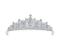 Baroque Crystal Crown Tiaras Bandons