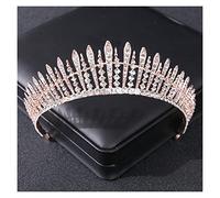 Baroque Crystal Rinestone Crown Tiara Bandband Diadem For Women Girl Bridal Wedding Accessoires Accessoires de bijoux Tiaras and Crowns Tiara