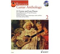 Baroque guitar anthology 2 vol. 2 guitare +cd