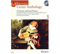 Baroque guitar anthology vol. 3 guitare +cd