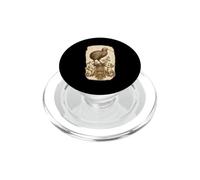 Baroque Kiwi Bird Chérubin Gravure PopSockets PopGrip pour MagSafe
