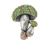 Baroque Magnifique Design Botanique de Luxe Champignons Hommes Broches Femmes, Bijoux et Accessoires, Fête de Noël Couple Cadeaux