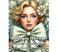 baroque mirage: An Exquisite Journey into Baroque Elegance - 73 Intricate Portraits for Creative Coloring Bliss
