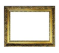 Baroque or cadre finement décoré 840 ORO, cadre vide 70x100 cm