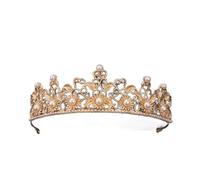 Baroque Rhingestone Crystal Crown and Tiara Bridal Hair Bijoux Headry Party Tiaras Crowns for Women Wedding Hair Accessories Tiara