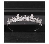Baroque Rhingestone Crystal Crown and Tiara Bridal Hair Bijoux Headry Party Tiaras Crowns for Women Wedding Hair Accessories Tiara