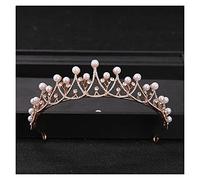 Baroque Rhingestone Crystal Crown and Tiara Bridal Hair Bijoux Headry Party Tiaras Crowns for Women Wedding Hair Accessories Tiara