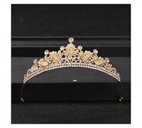 Baroque Rhingestone Crystal Crown and Tiara Bridal Hair Bijoux Headry Party Tiaras Crowns for Women Wedding Hair Accessories Tiara