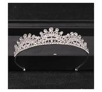 Baroque Rhingestone Crystal Crown and Tiara Bridal Hair Bijoux Headry Party Tiaras Crowns for Women Wedding Hair Accessories Tiara