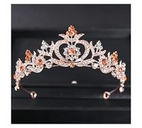 Baroque vintage Crystal Crowns and Tiaras Princess Prom Diadem Crown Femmes Bridal Wedding Hair Accessoires Ornements Bijoux Tiara