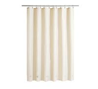 Barossa Design Doublure de Rideau de Douche avec 6 aimants, Doublure de Douche imperméable en PEVA pour Baignoire de Taille Standard, sans PVC, œillets métalliques, Beige, 183 x 183 cm