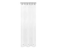 Barossa Design Doublure de Rideau de Douche imperméable avec 3 aimants, en PEVA pour Petite Salle de Bain, sans PVC, œillets métalliques, givré, 91,5 x 183 cm