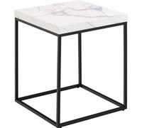 Barossa table basse 40cmReproduction marbré blanc.