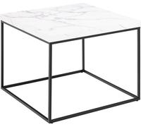 Barossa table basse 60cmReproduction marbré blanc.