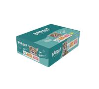 Barouf Multipack Terrines pour Chat Adulte a la Dinde/poulet/saumon/truite 4x100g