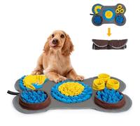Barpor Tapis à renifler pour Chiens : Tapis de Jouets pour Petits Animaux de Compagnie pour l'entraînement du comportement et Encourager Les compétences Naturelles de Recherche de Nourriture et Une