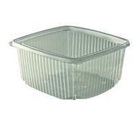 Barquette avec couvercle 375 grs (lot de 50)