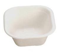 Barquette Carrée Pulpe de Cellulose Biodégradable 230 à 340 ml x 500