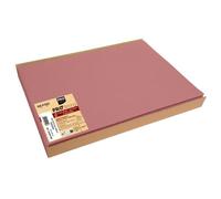 Barquette de 100 sets de table spundbond, unis - Format 30x40cm - Vieux rose
