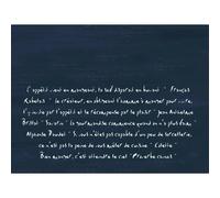 Barquette de 400 sets de table papier gaufré, Ardoise - Format 30x40cm - Ardoise