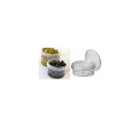 Barquette d'emballage, rond, 240 ml, transparent