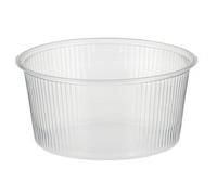 Barquette d'emballage rond, sans couvercle, 125 ml