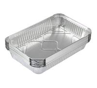 Barquettes alu 2 Litres x 5