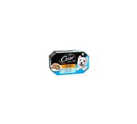 CESAR Repas pour Chien Senior - 24 Barquettes (Lot de 6 Packs 4x150g) - Pâtée pour Chien en Gelée - Dinde / Boeuf / Poulet / Agneau - Nourriture Complète & Equilibrée avec des Ingrédients Naturels