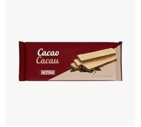 Barquillos remplis à la crème de cacao Hacendado - Paquet 175 g - Pack de 5 | Délicieux biscuits croustillants fourrés au cacao - Parfait pour snacks, goûters et desserts