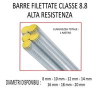 BARRA FILETTEE METRIQUE Classe 8.8 ZINGUEE - AMBROVIT