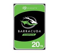 Seagate Barracuda 20TB Disque Dur Interne, 7200 U/Min, 512MB Cache, SATA 6Gb/s, 3.5" (ST20000DM001)